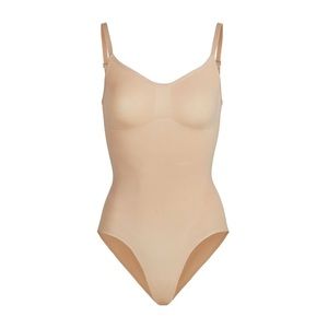 SKIMS sculpting bodysuit brief with snaps L/XL